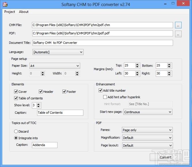 Softany CHM to PDF Converter,chm转pdf 软件,chm转pdf,CHM2PDF