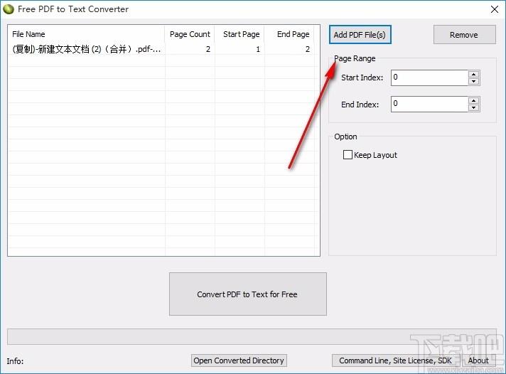 Free PDF To Text Converter,PDF转Text,PDF转换