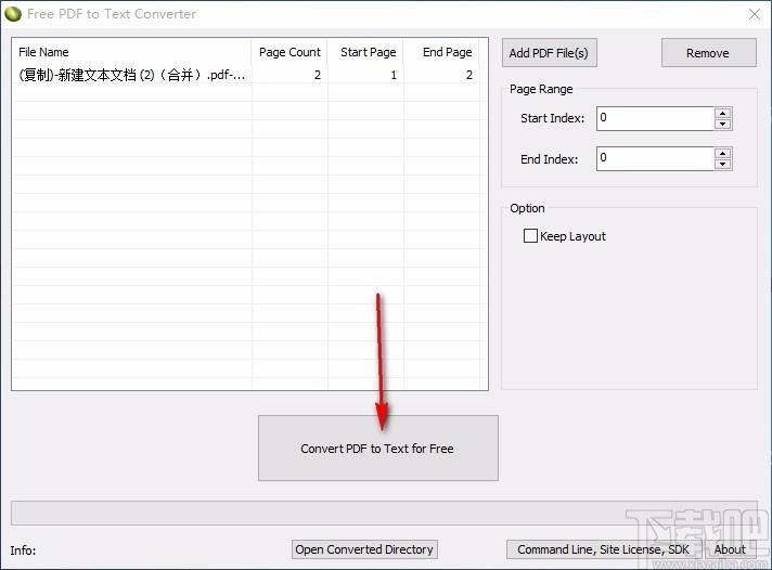 Free PDF To Text Converter,PDF转Text,PDF转换